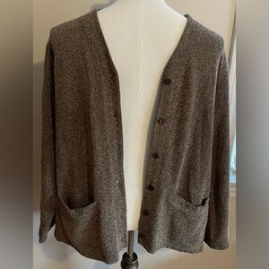 Carolyn Taylor Button-Up Cardigan